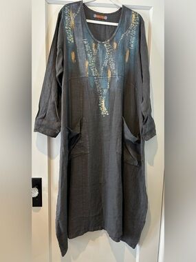 Bluefish Lady’s Dress in Pewter